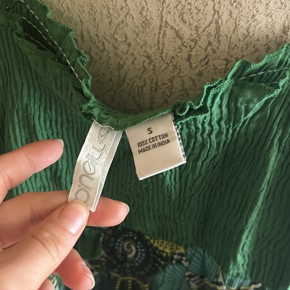 Green Foral Dress - Picture 2 of 3